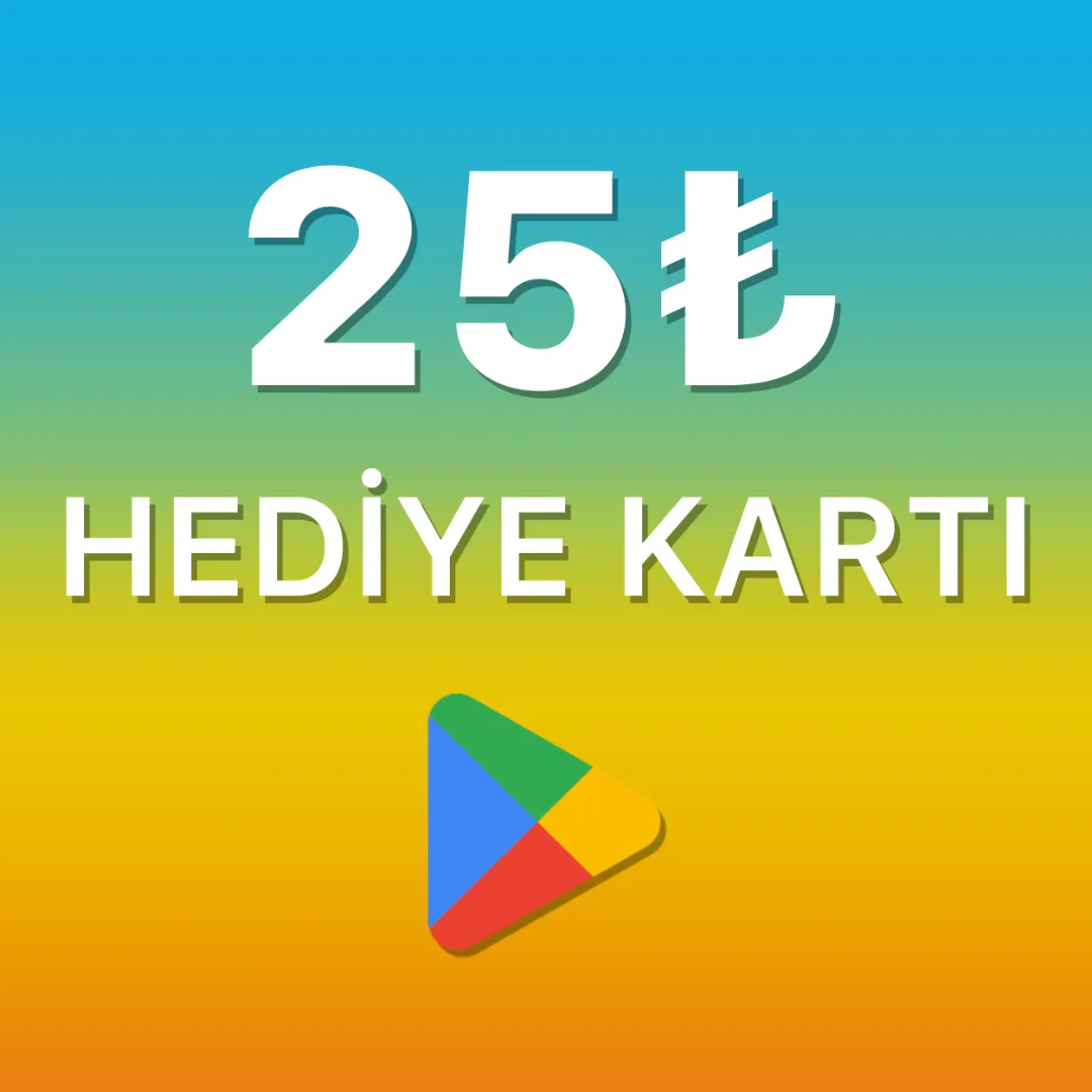 Google Play 25 TL 